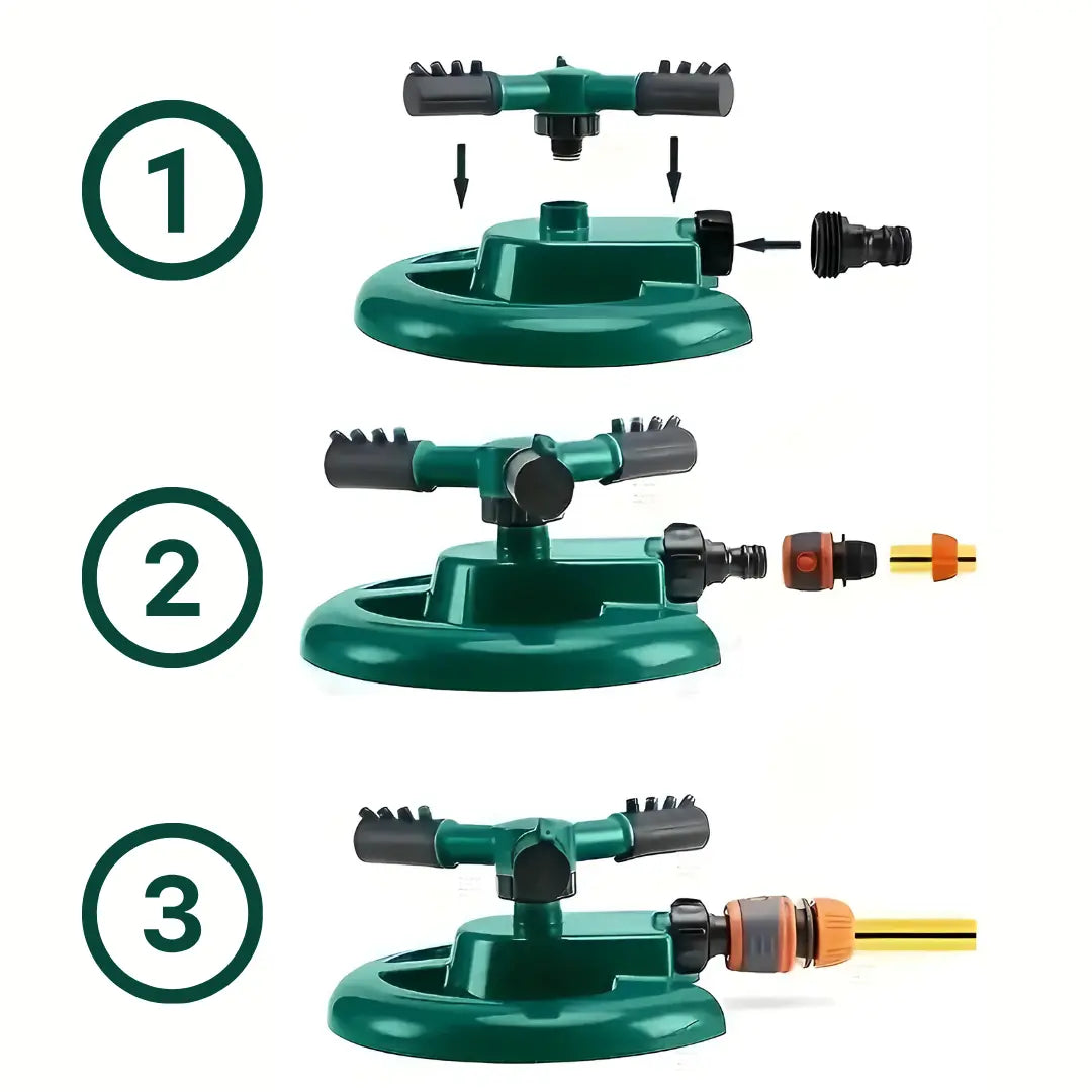 360° Rotating Adjustable Water Sprinkler | 🔥FREE 50ML Plant Boost Supplement 🔥