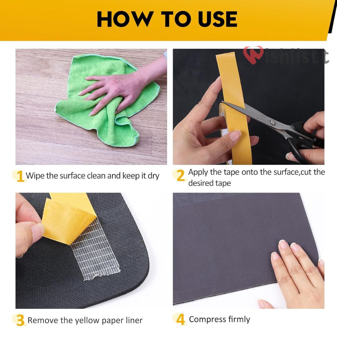 Double Sided Adhesive Mesh Tape