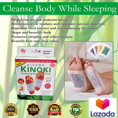 Kinoki Detox Foot Patches (Set of 10)