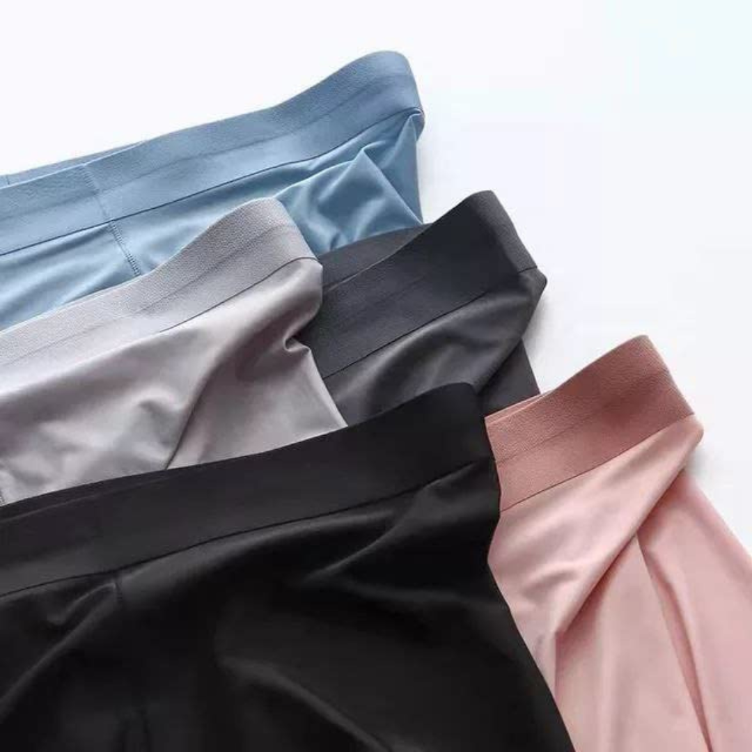 Premium Ice Silk Men's Underwear (Pack of 3)