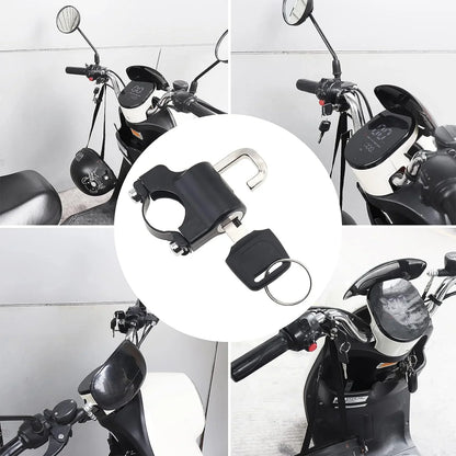 Motorcycle Helmet Lock