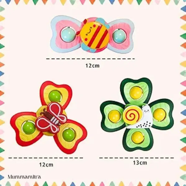 HappySpin™ – Sensory Stimulation | Boosts Motor Skills | Easy Stick & Play