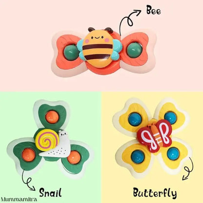 HappySpin™ – Sensory Stimulation | Boosts Motor Skills | Easy Stick & Play