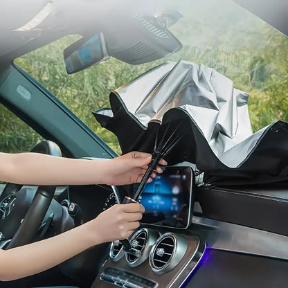 Car Windshield Sun Shade Umbrella | Car Heat Protector