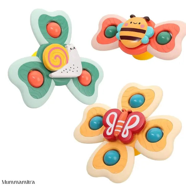 HappySpin™ – Sensory Stimulation | Boosts Motor Skills | Easy Stick & Play