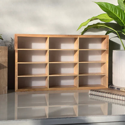 Wooden Light Up Hot Wheels Organizer