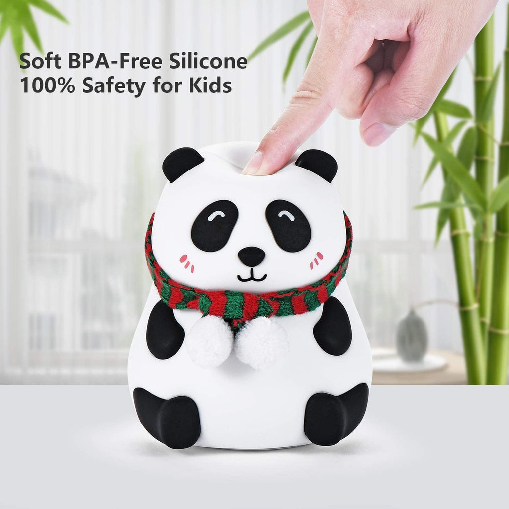 Cute Panda Silicone Night Lamp