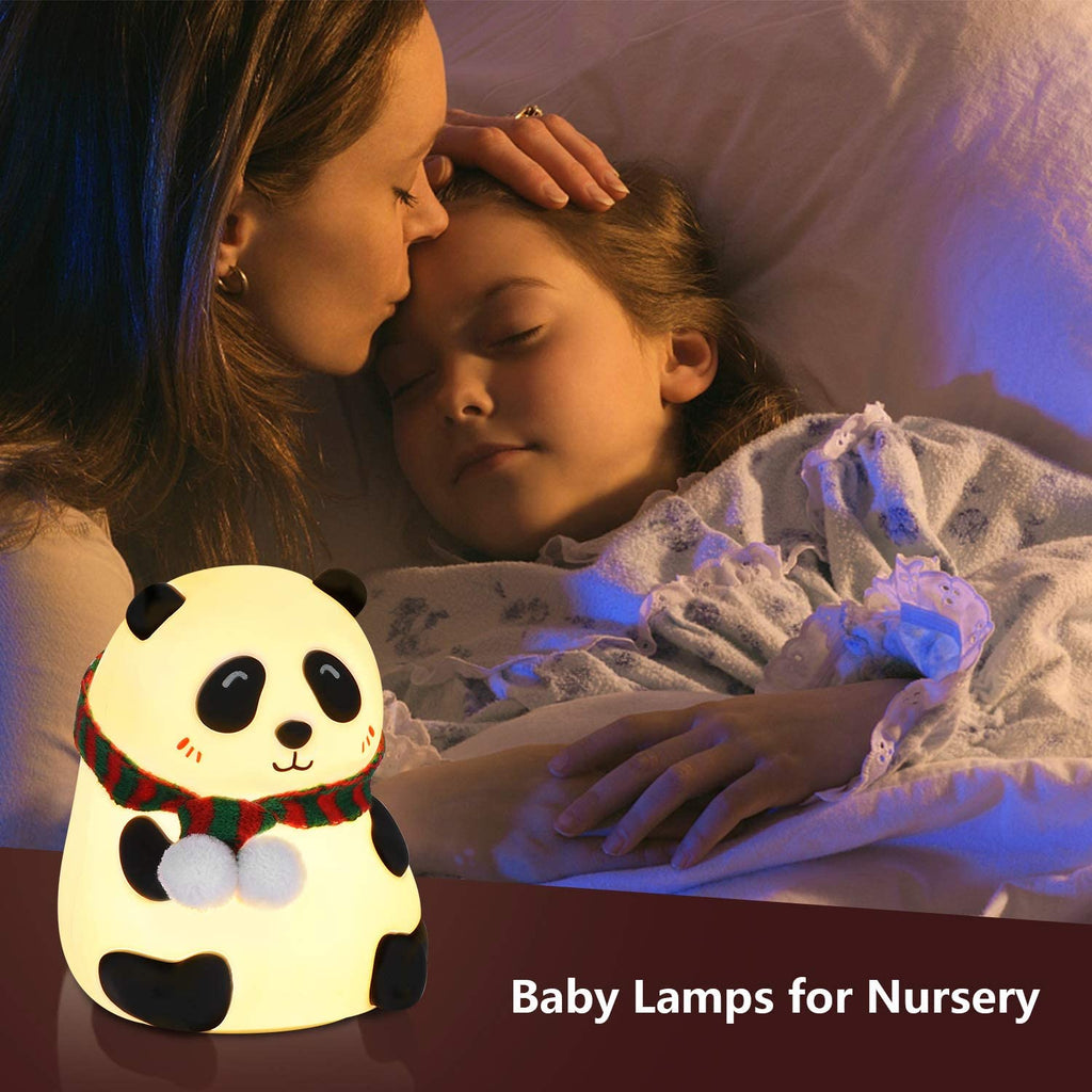 Cute Panda Silicone Night Lamp