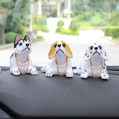 Bobble Head Dog Decor for Car
