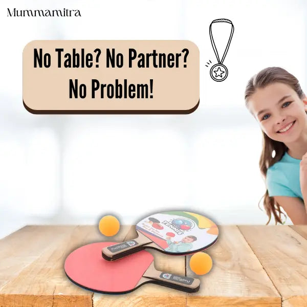 PingPro™ Reflex Training Set – Solo Table Tennis Rebound Trainer