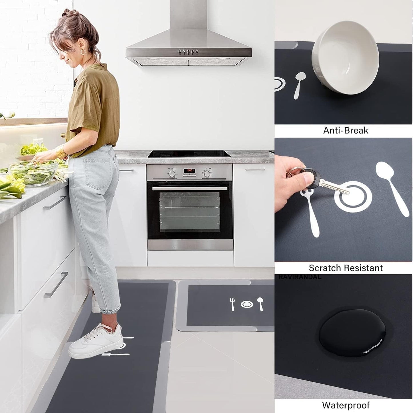 Anti Slip Kitchen Floor Mat