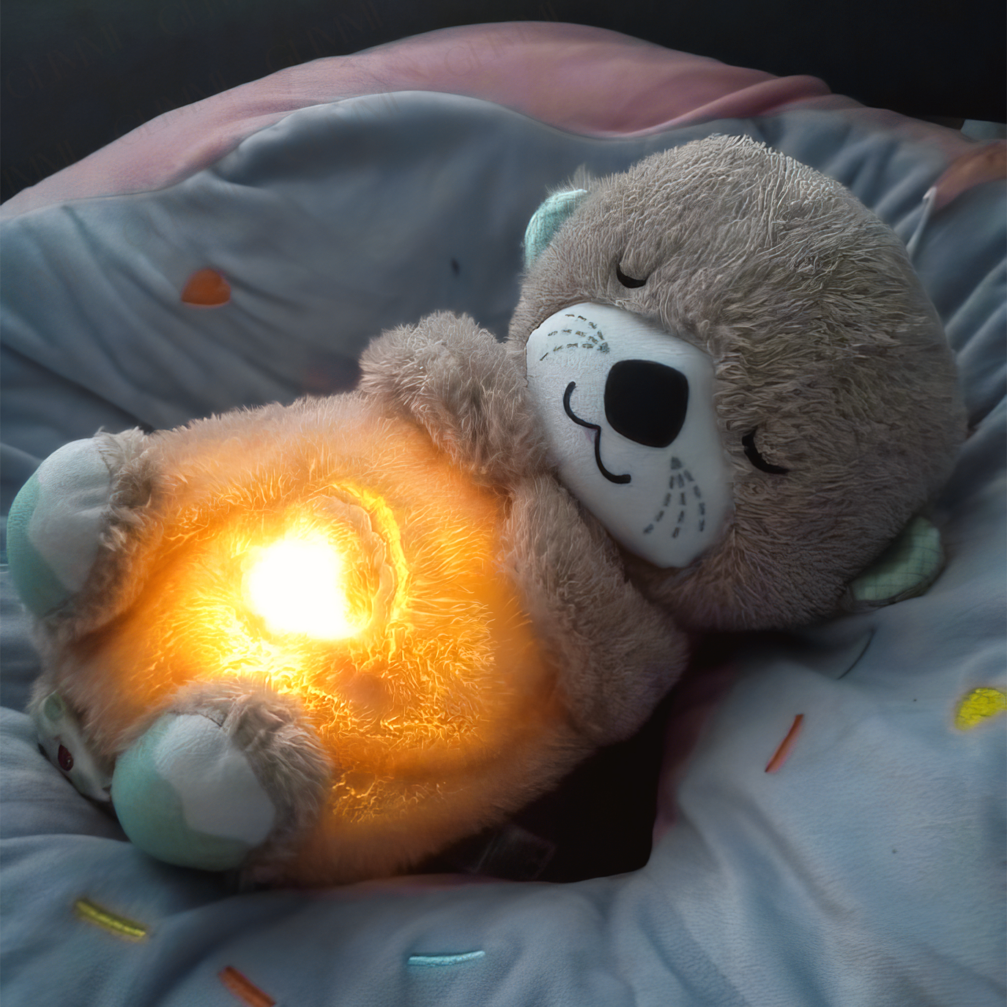 Breathing Teddy Plush Toy 🧸
