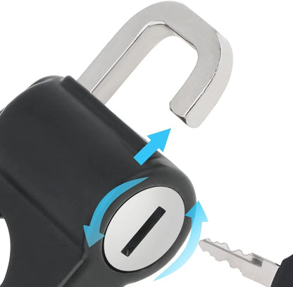 Motorcycle Helmet Lock