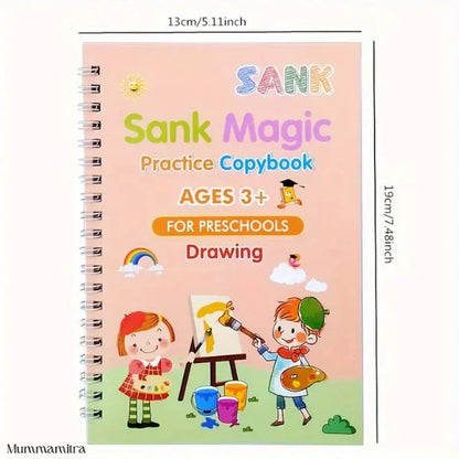 SmartScribe™- The Ultimate Self-Erasing Handwriting Practice Book!