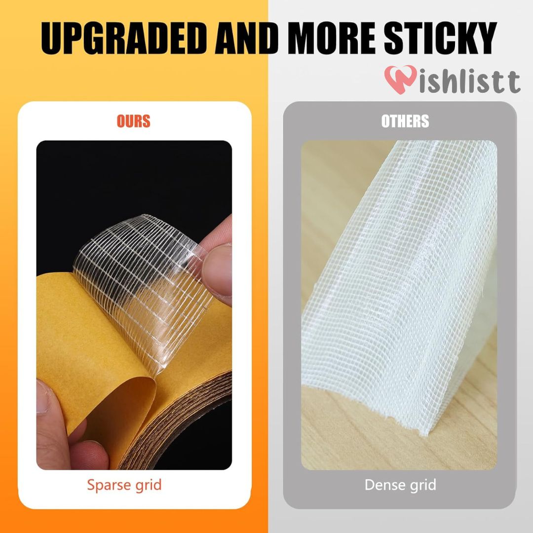 Double Sided Adhesive Mesh Tape