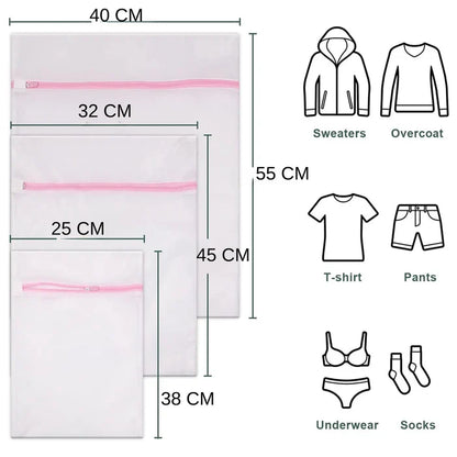 Laundry Mesh Bags for Machine Washing