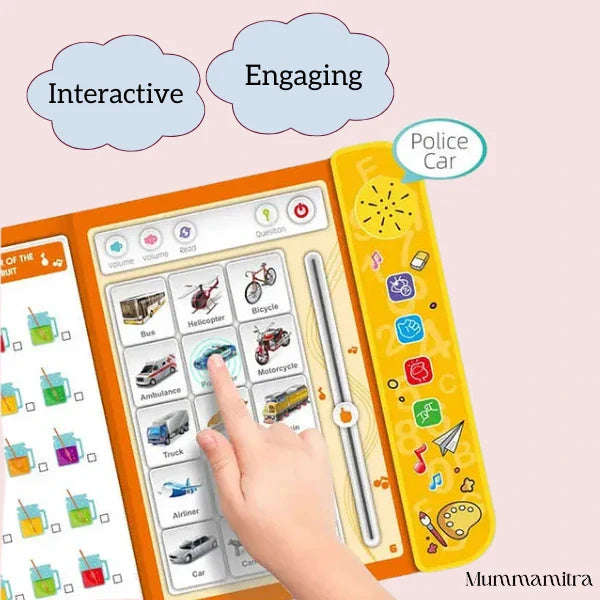 EarlySpark Activity Book™ - Touch, Listen, and Learn with Every Page!