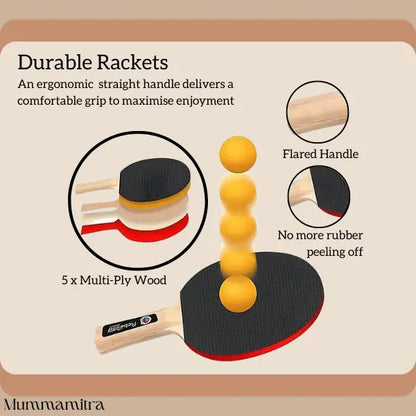 PingPro™ Reflex Training Set – Solo Table Tennis Rebound Trainer