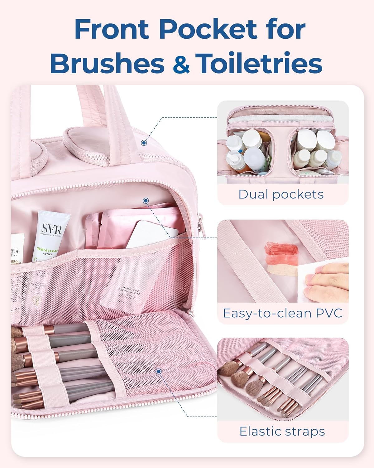 Smart Bag Toiletry Bag with many pockets