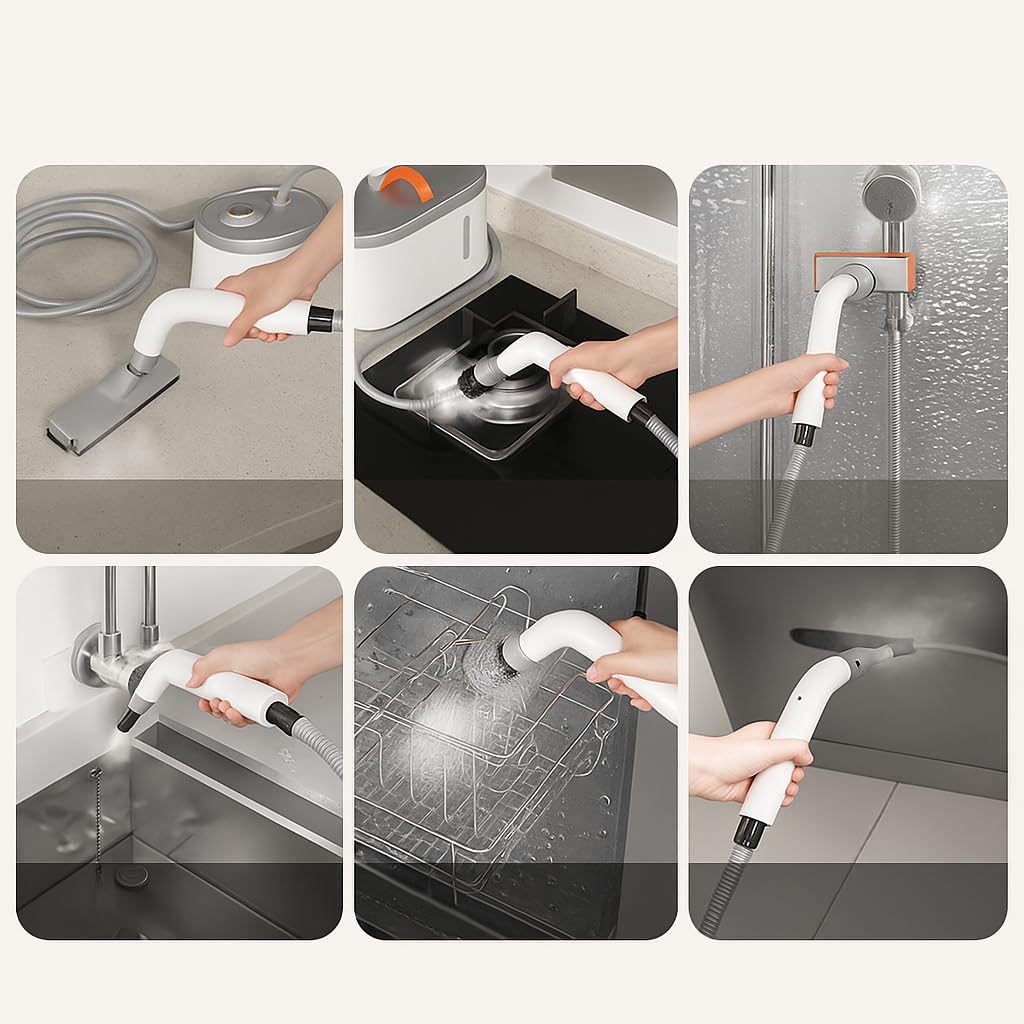 Multi-Purpose Steam Cleaner v2.0 (Upgraded Version)