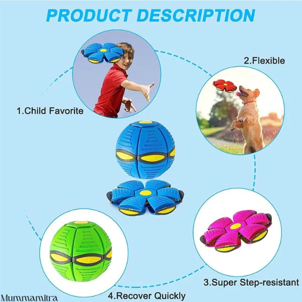 FlipSphere™ – Flip, Fly, Transform | Creative Active Play | Fun Without Screens