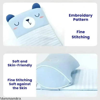 PillowTuck™– Head Shape Protection | Adjustable Fit | Cotton-Soft Sleep Essential