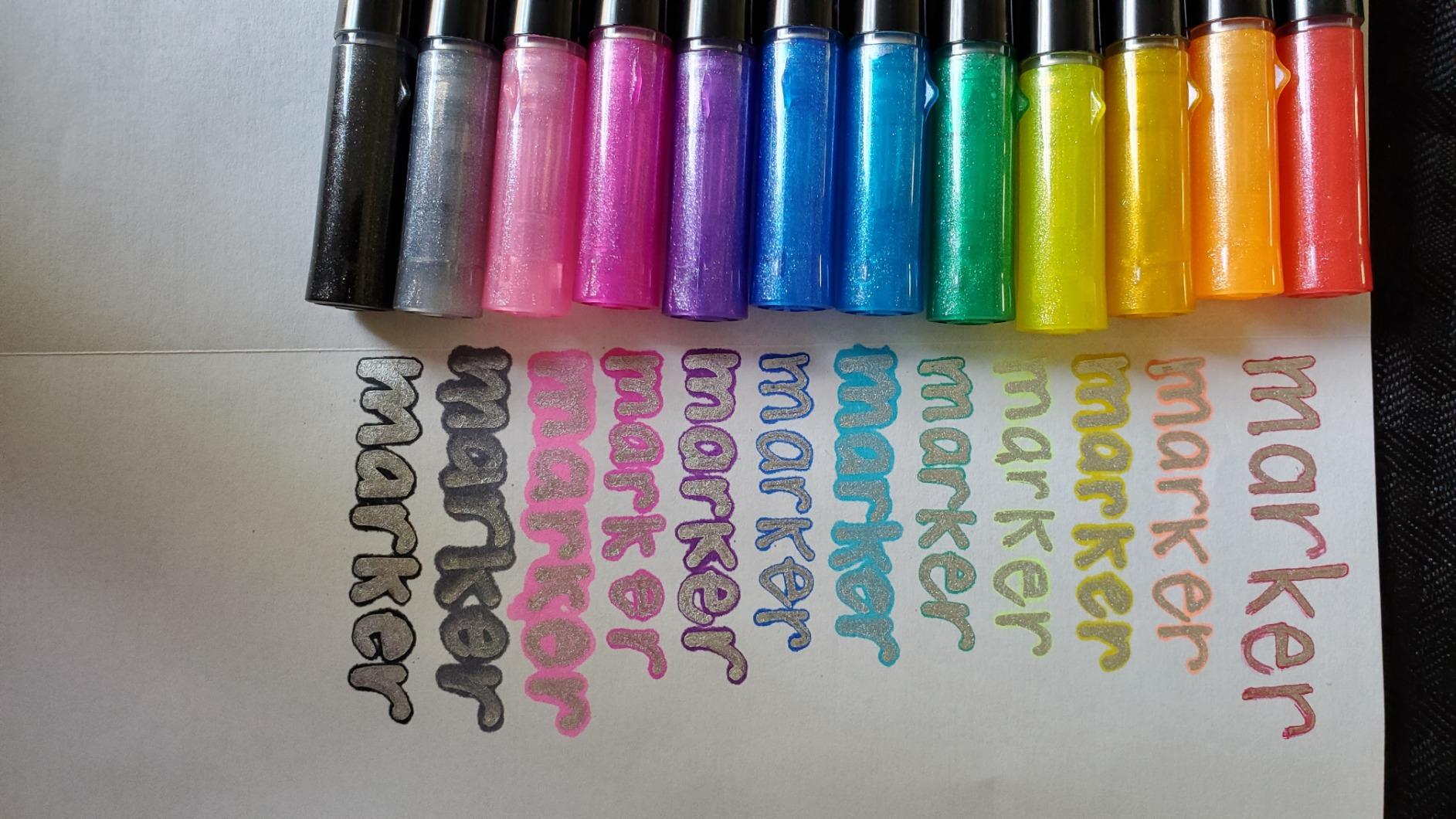 Outline Markers | 12 Color Set