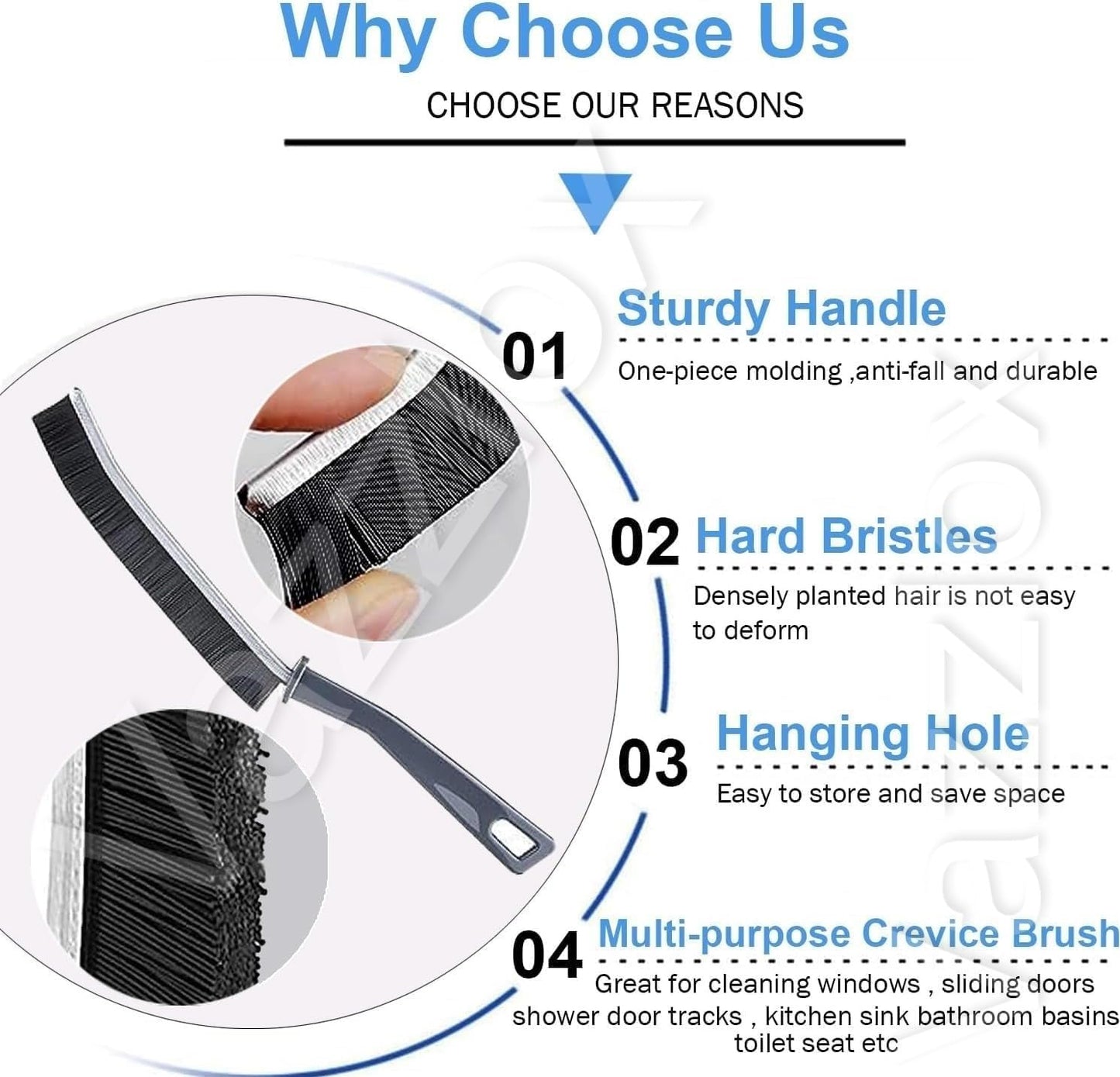 Multi-Purpose Household Gap Cleaning Brush