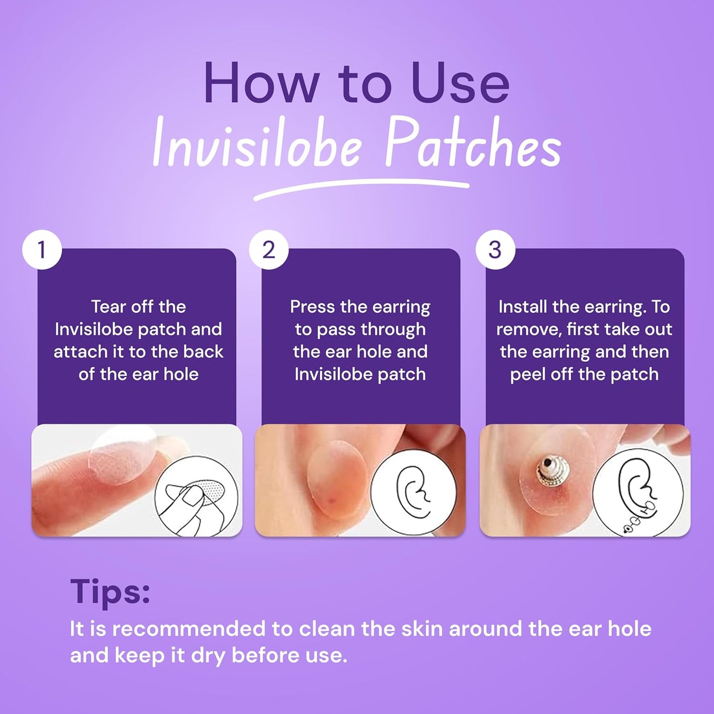 Lobexa™ - Earlobe Support Patches (200 PCS)