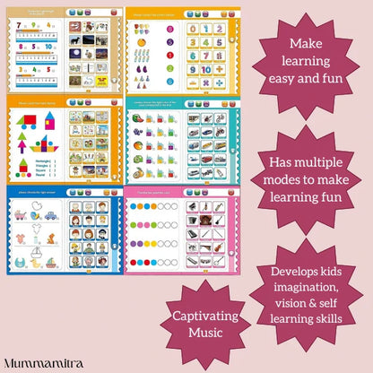 EarlySpark Activity Book™ - Touch, Listen, and Learn with Every Page!