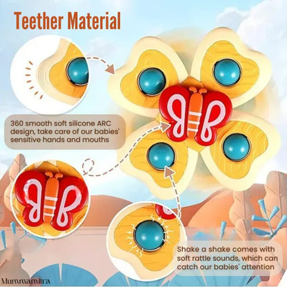 HappySpin™ – Sensory Stimulation | Boosts Motor Skills | Easy Stick & Play