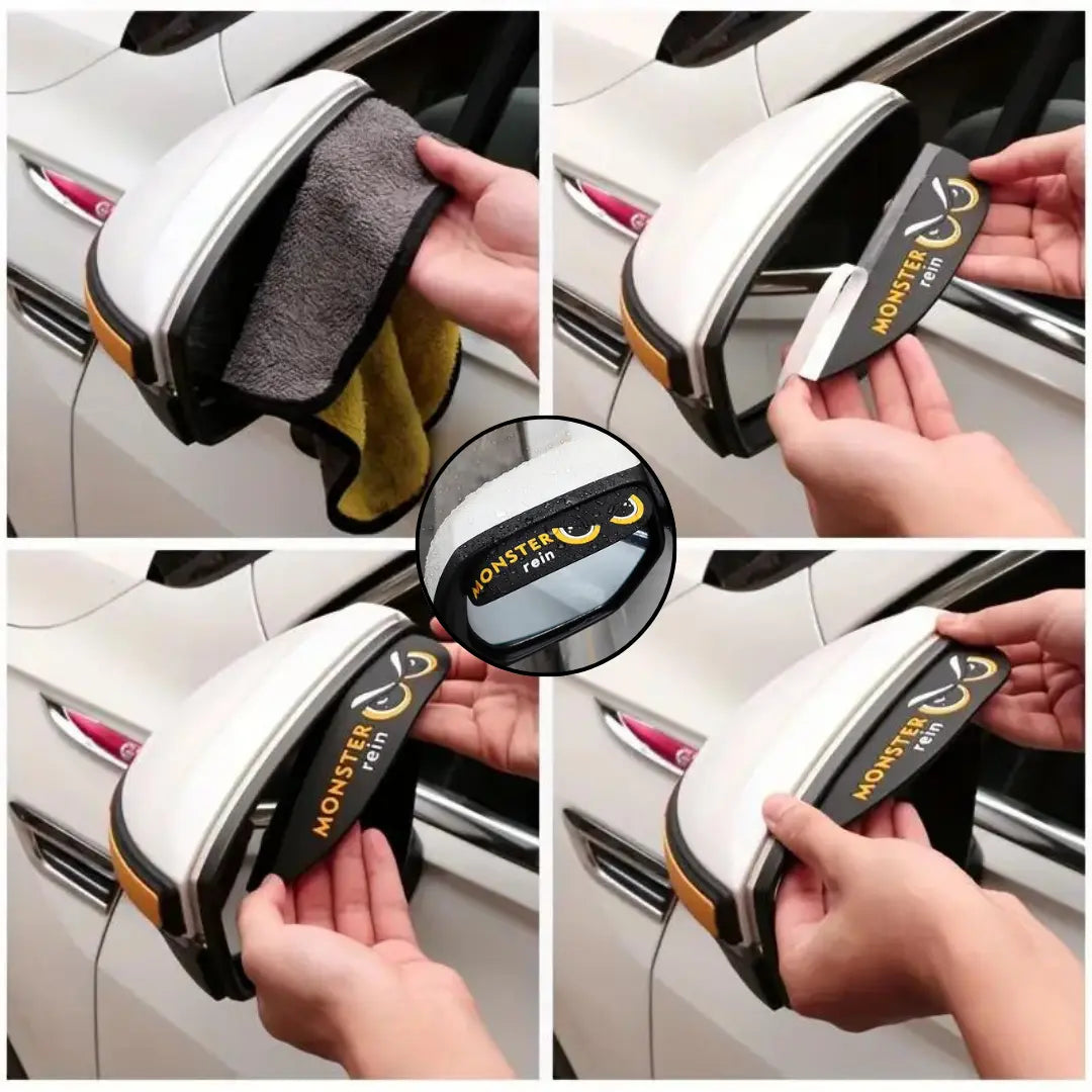 Car Side Mirror Rain Protector Cover | BUY 1 GET 1 FREE @499₹🔥