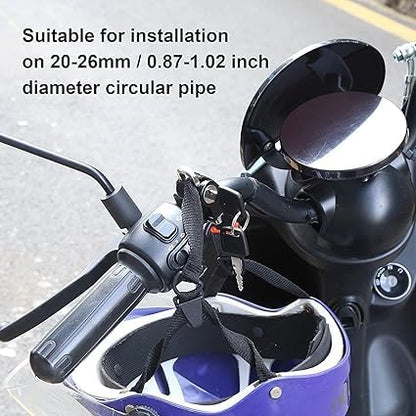 Motorcycle Helmet Lock