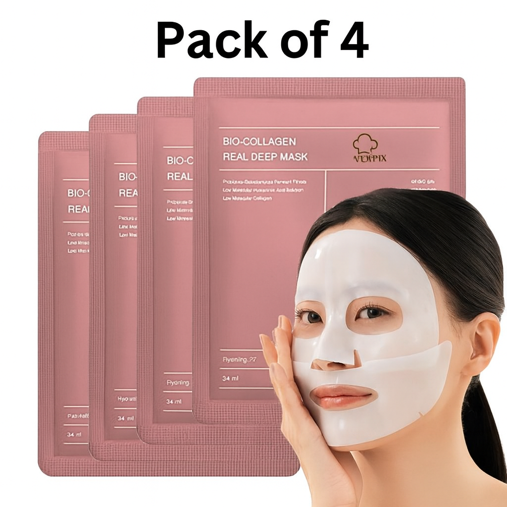 BioGlow™ - Collagen Face Mask (4pcs)