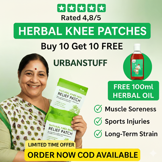 Herbal Knee Pain Relief Patches(BUY 1 GET 1 FREE)
