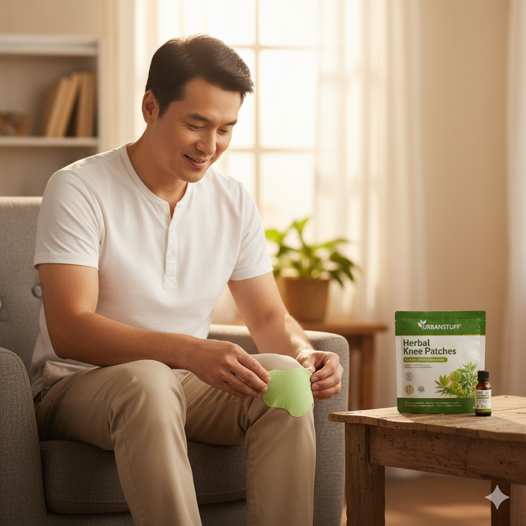 Herbal Knee Pain Relief Patches(BUY 1 GET 1 FREE)