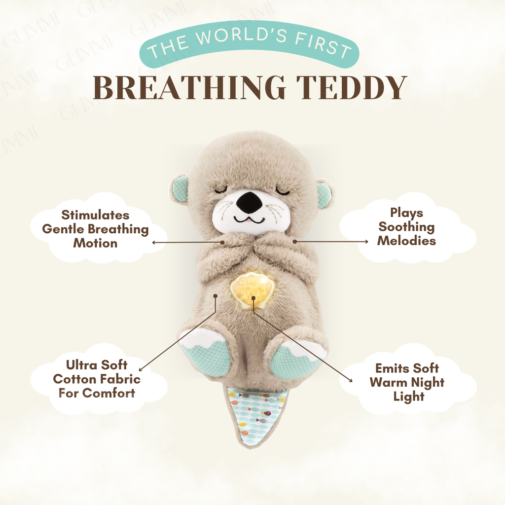 Breathing Teddy Plush Toy 🧸