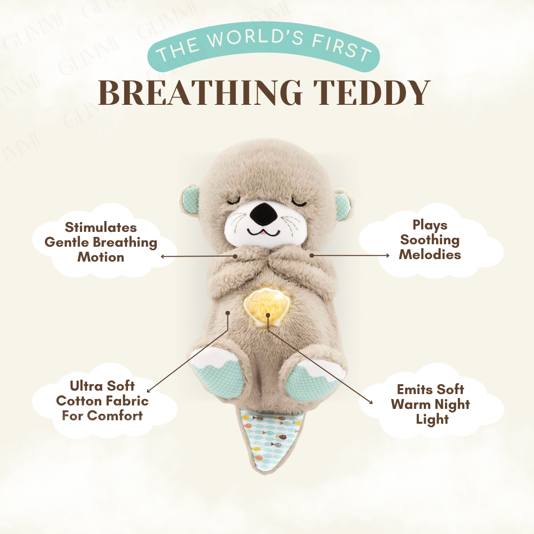 Breathing Teddy Plush Toy 🧸