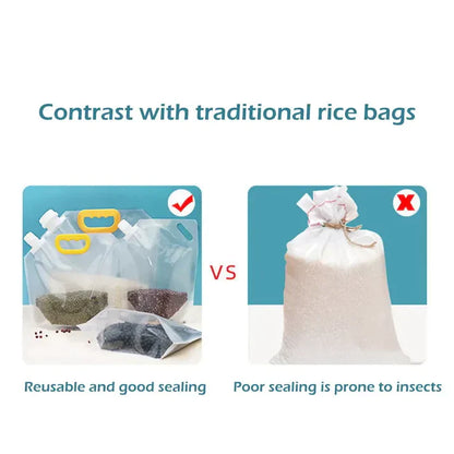 Airtight Multigrain Storage Bags - 1.5 litres