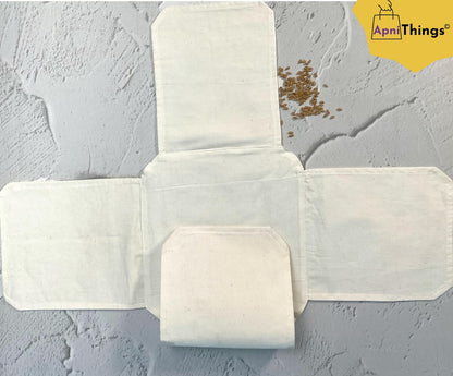 Premium Cotton Double Layer Roti Clothes Wrap with Flaps