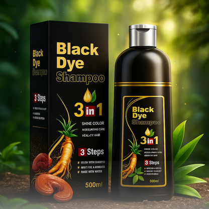 3 in 1 Herbal Hair Dye Shampoo (Buy 1 Get 1 Free)