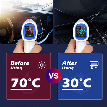Car Windshield Sun Shade Umbrella | Car Heat Protector