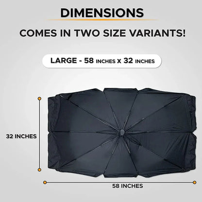 Car Windshield Sun Shade Umbrella | Car Heat Protector