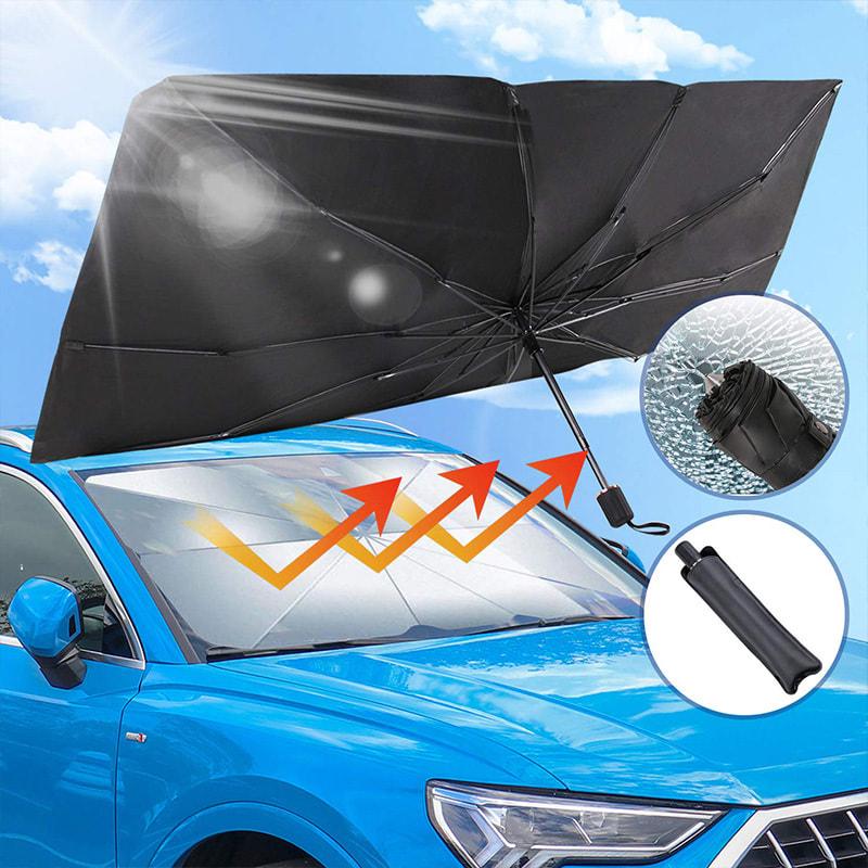 Car Windshield Sun Shade Umbrella | Car Heat Protector