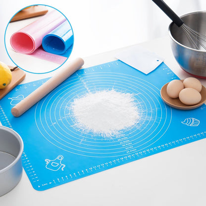 Silicone Roti Mat With Measurements | For Baking, Cooking & Kneading