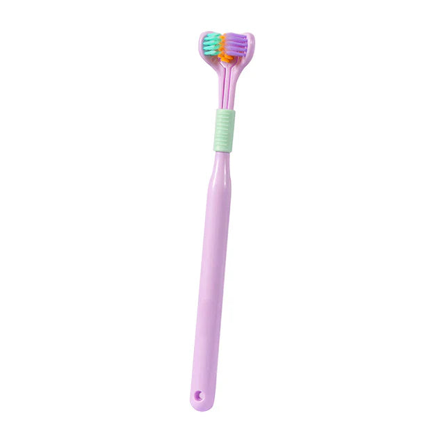 TriClean™ Nano 360° 3-Sided Toothbrush 🦷✨ (Buy 1 Get 1 Free🔥🔥)