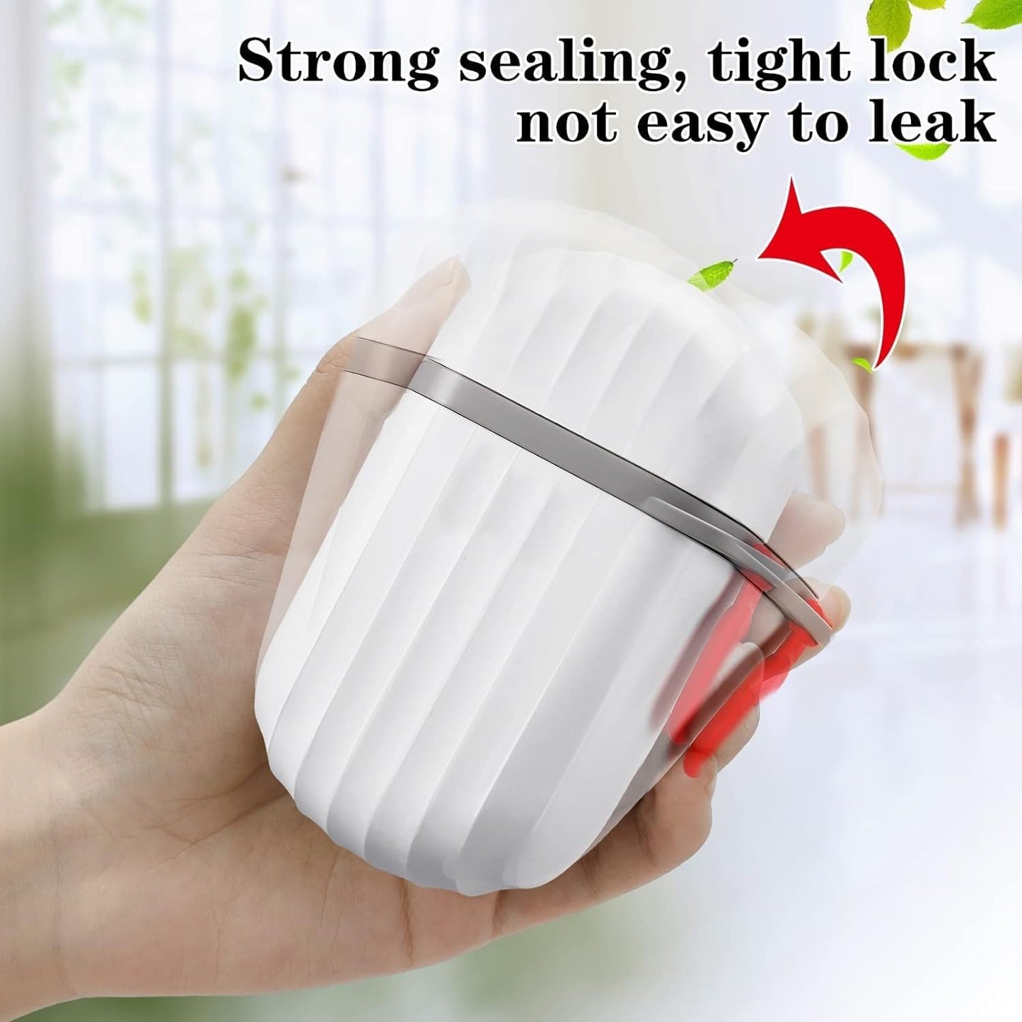 Portable Leak-Proof Soap Box with Lid for Bathroom, Camping, Travel, Gym