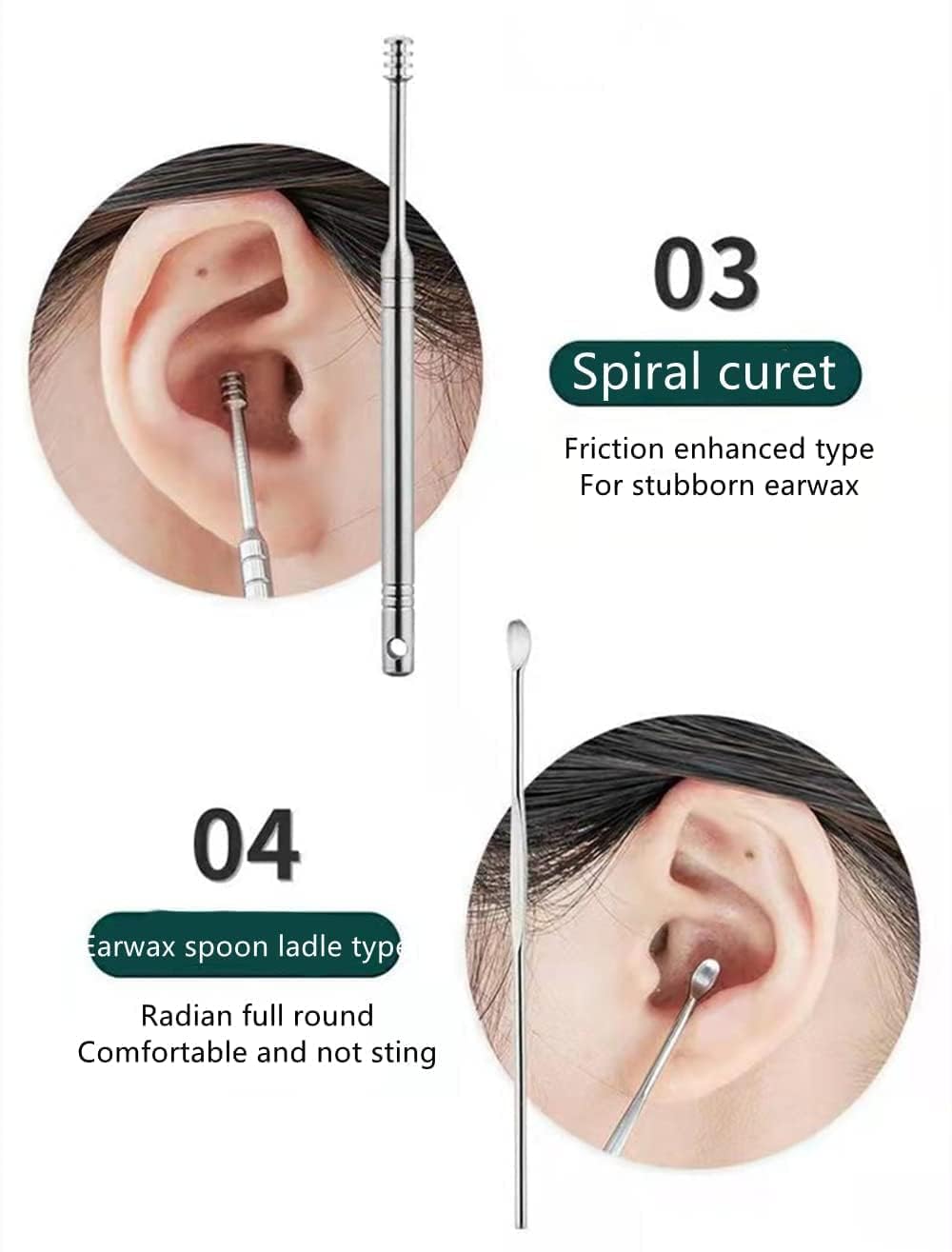 ClearEar™ - Ear Wax Removal Kit (6-Piece Set) 🌿👂