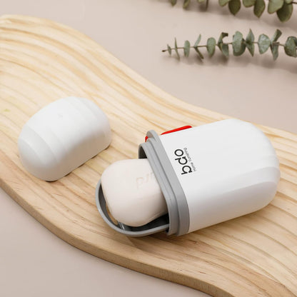 Portable Leak-Proof Soap Box with Lid for Bathroom, Camping, Travel, Gym
