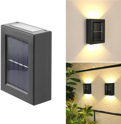 Solar Up & Down LED Wall Light